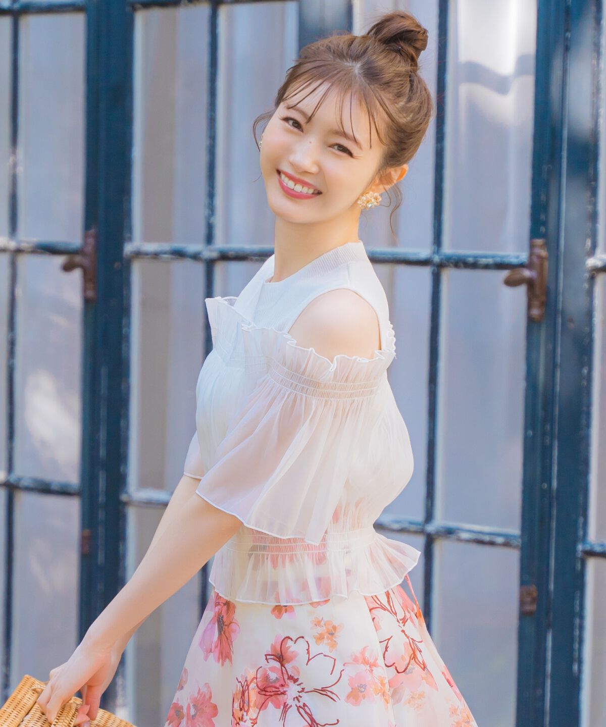 WILLSELECTION「レイヤード風オフショル半袖プルオーバー」|Tシャツ・カットソー|