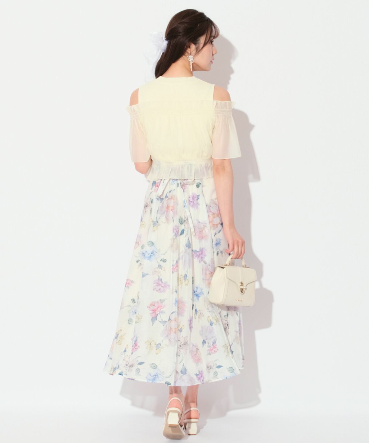 WILLSELECTION「レイヤード風オフショル半袖プルオーバー」|Tシャツ・カットソー|