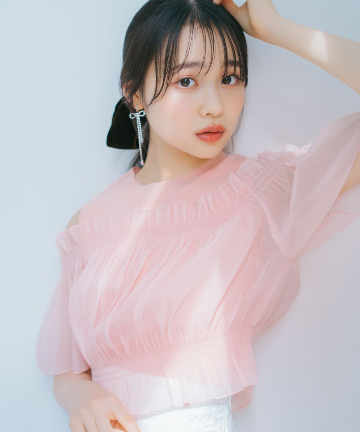 WILLSELECTION「レイヤード風オフショル半袖プルオーバー」|Tシャツ・カットソー|