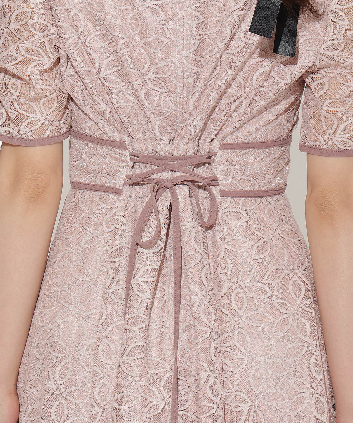 WILLSELECTION「配色レースワンピース」|ワンピース|