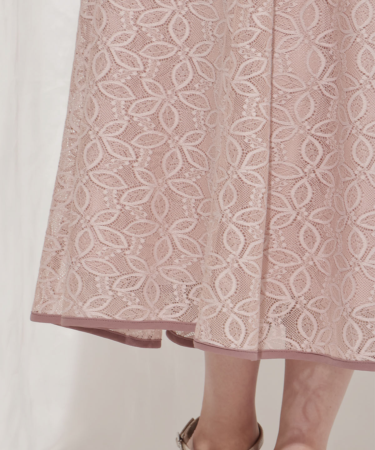 WILLSELECTION「配色レースワンピース」|ワンピース|