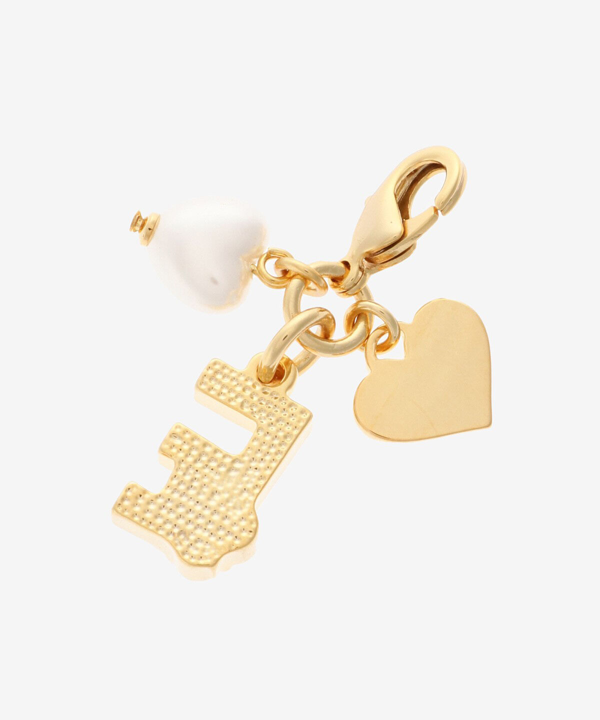 Samantha Thavasa Petit Choice「ストーンモチーフイニシャルチャーム(E)」|チャーム・キーホルダー|