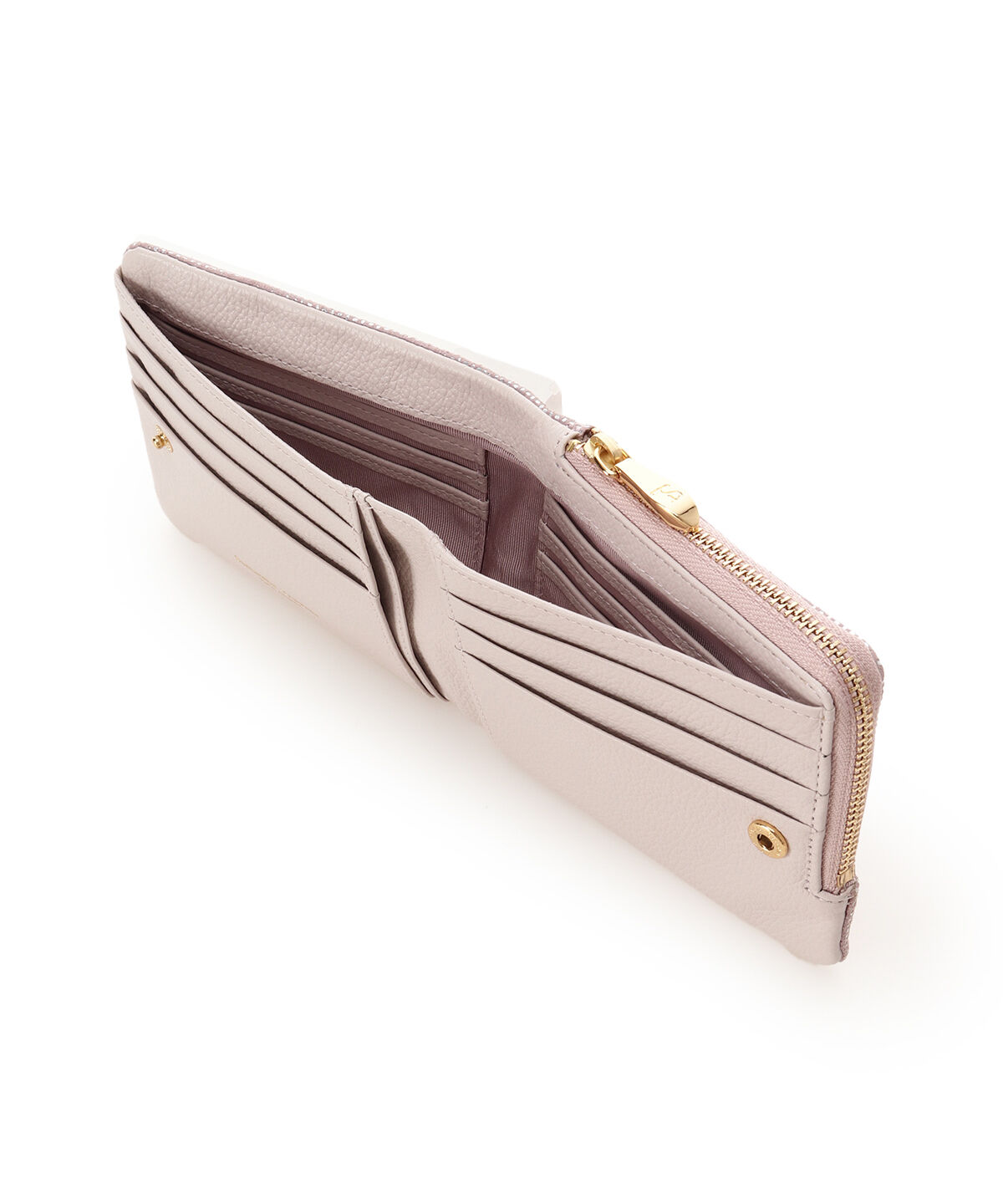 Samantha Thavasa Petit Choice「オーロラカラーピッグレザー 二つ折り財布」|財布|