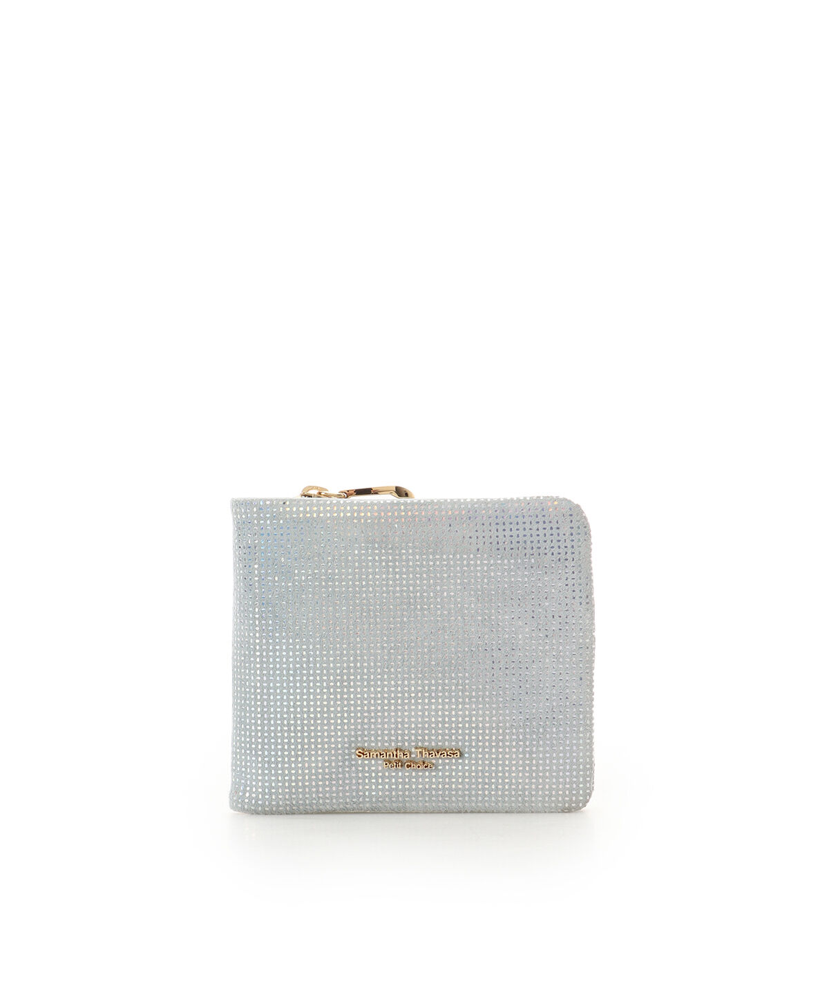 Samantha Thavasa Petit Choice「オーロラカラーピッグレザー 二つ折り財布」|財布|ダルブルー