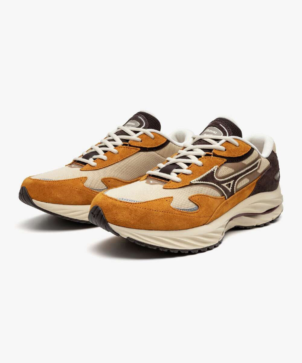 MIZUNO「WAVE RIDER &beta;」|スニーカー|オレンジ