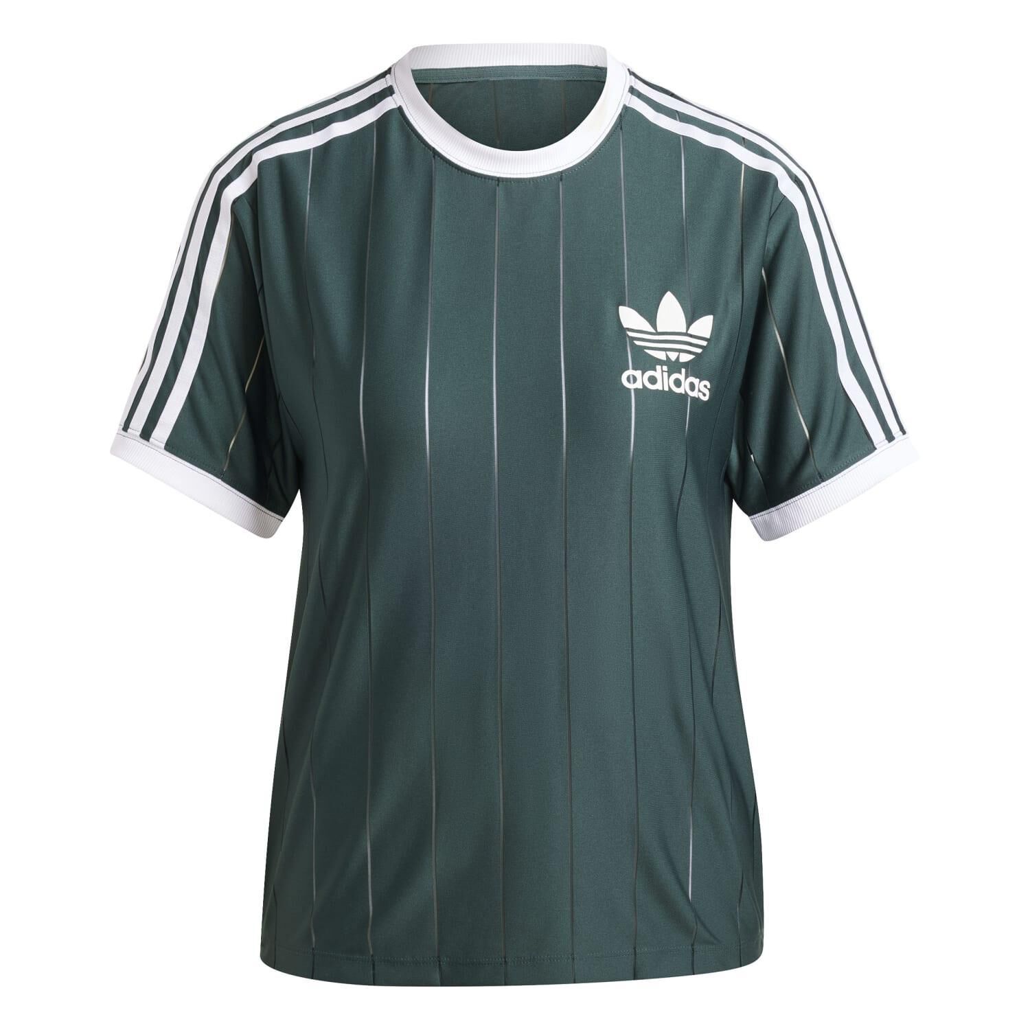 adidas「【ADIDAS ｳｪｱ】W 3 STRIPE TEE(PINST)」|Tシャツ・カットソー|