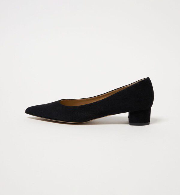 ODETTE E ODILE「ポインテッドブロックヒール パンプス35&darr;&uarr;」|パンプス|BLACK