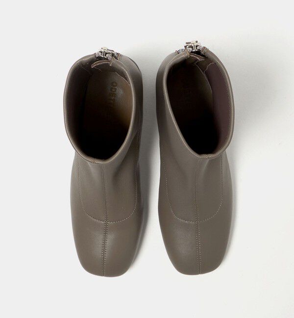 ODETTE E ODILE「ストレッチレザー ショートブーツ60&darr;&uarr;」|ショートブーツ|
