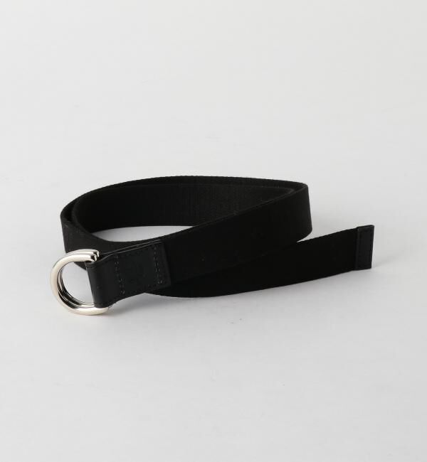 UNITED ARROWS「＜Whitehouse Cox(ホワイトハウスコックス）＞ B-2365 D-RING BELT」|ベルト|BLACK