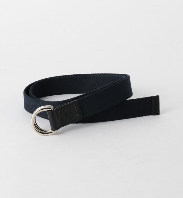 UNITED ARROWS「＜Whitehouse Cox(ホワイトハウスコックス）＞ B-2365 D-RING BELT」|ベルト|NAVY