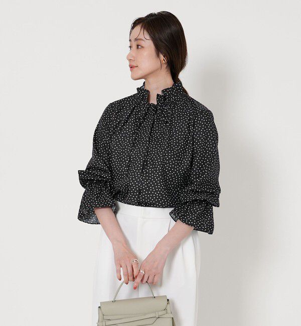 UNITED ARROWS「フリルカラー フレアスリーブ ブラウス」|シャツ・ブラウス|その他7