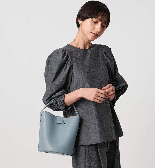 UNITED ARROWS「メタルポイント バケットバッグ」|ショルダー・メッセンジャー|