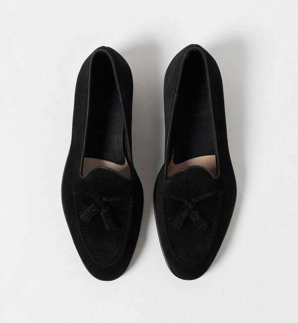 UNITED ARROWS「＜CARMINA＞スエード タッセルローファー」|ビジネス・ドレスシューズ|