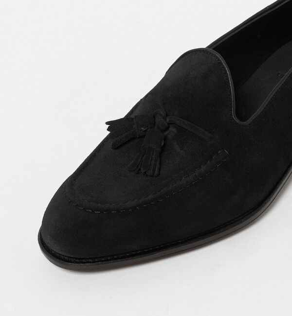 UNITED ARROWS「＜CARMINA＞スエード タッセルローファー」|ビジネス・ドレスシューズ|