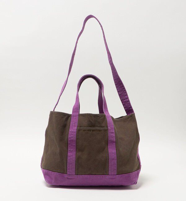 UNITED ARROWS「オーガニックコットン トートバッグ M」|トートバッグ|PURPLE
