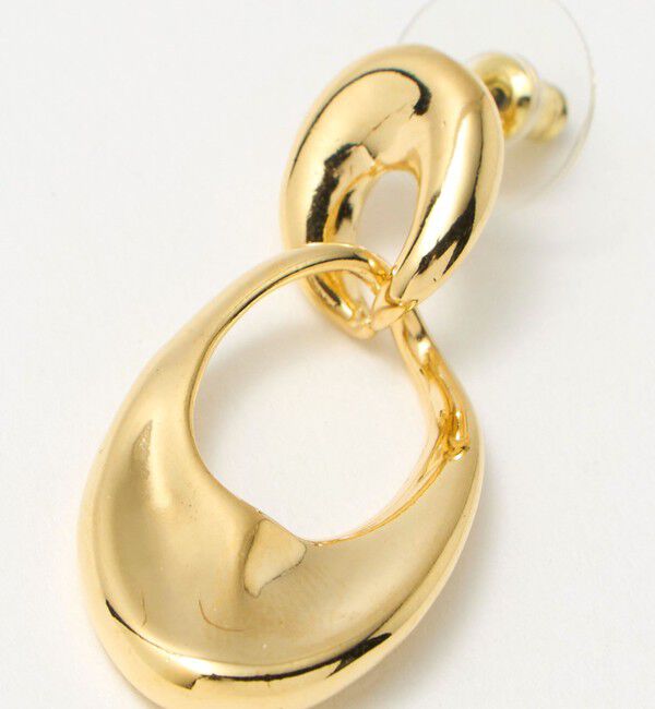 UNITED ARROWS green label relaxing「Wオーバルリング ピアス」|ピアス|