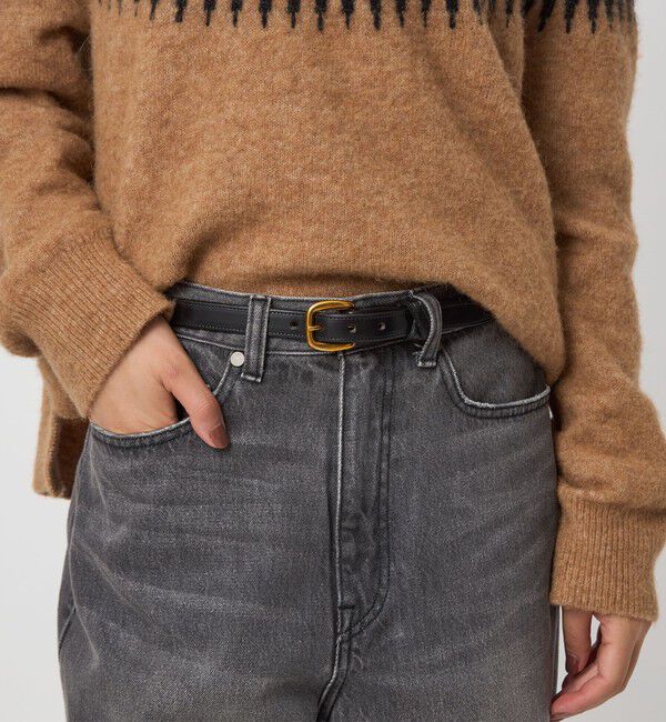 UNITED ARROWS green label relaxing「＜TORY LEATHER＞ベルト」|ベルト|BLACK