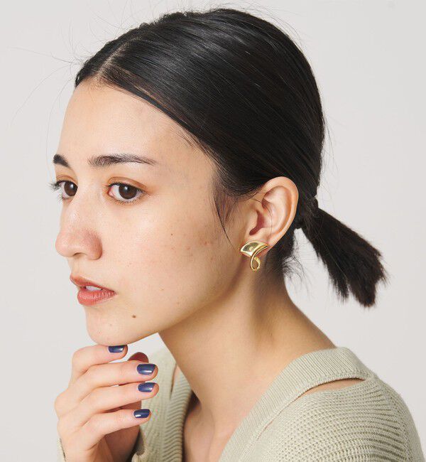 BEAUTY&YOUTH UNITED ARROWS「メタル サーキュラー イヤリング」|イヤリング|