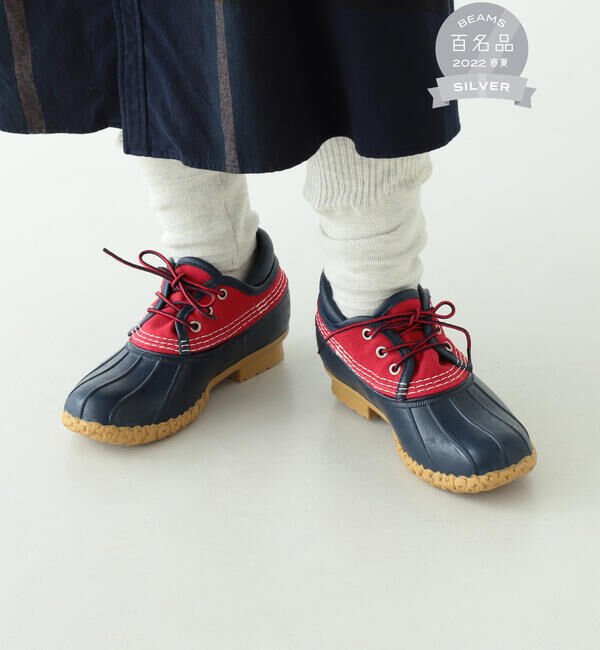 BEAMSBOY「L.L.Bean &times; BEAMS PLUS & BEAMS BOY / Deluxe Canvas Gum Shoes」|その他|RED/NAVY