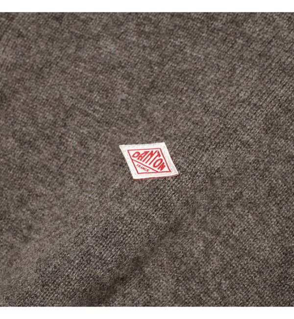 Ray BEAMS 「DANTON / ラムウール クルーネック カーディガン」|カーディガン|