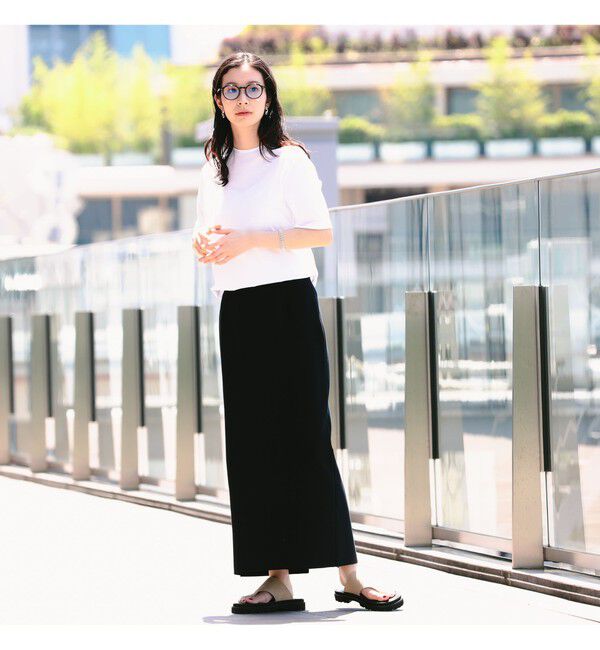 Demi-Luxe BEAMS 「ATON / ORGANIC FRESCA Tシャツ」|Tシャツ・カットソー|