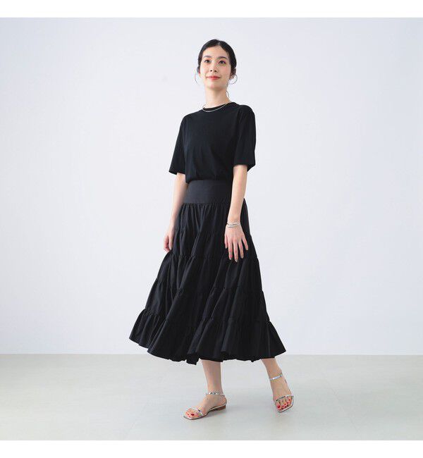 Demi-Luxe BEAMS 「ATON / ORGANIC FRESCA Tシャツ」|Tシャツ・カットソー|