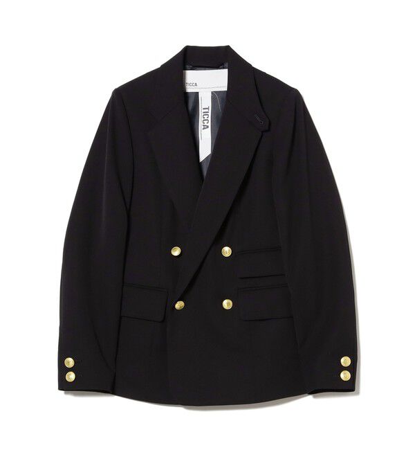 Demi-Luxe BEAMS 「TICCA / ウール ダブルジャケット」|ダッフルコート|