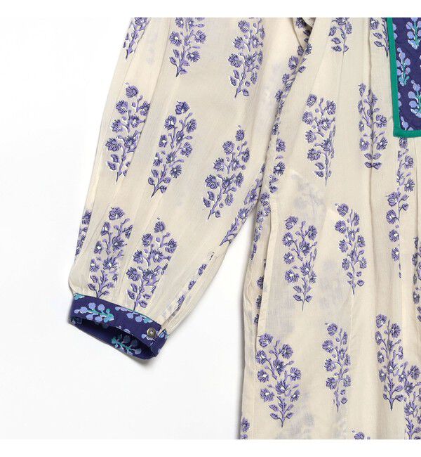 Demi-Luxe BEAMS 「ne Quittez pas / エスニック ギャザー ワンピース」|ワンピース|