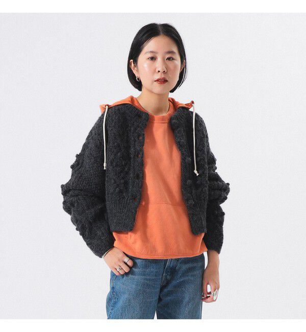 BEAMSBOY「O.YM506」|ニット・セーター|CHARCOAL.G