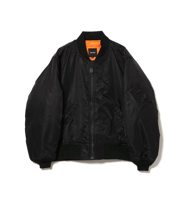 BEAMS「リラックスフィット THERMOLITE(R) MA-1 （撥水）」|ブルゾン・スタジャン|