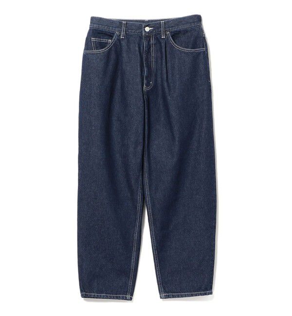 BEAMS「ワイド テーパード デニム」|デニム|