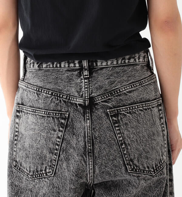 BEAMS「ワイド テーパード デニム」|デニム|