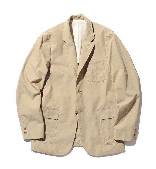 BEAMS PLUS「BEAMS PLUS / 3B Travel Jacket Comfort Cloth」|テーラードジャケット|BEIGE