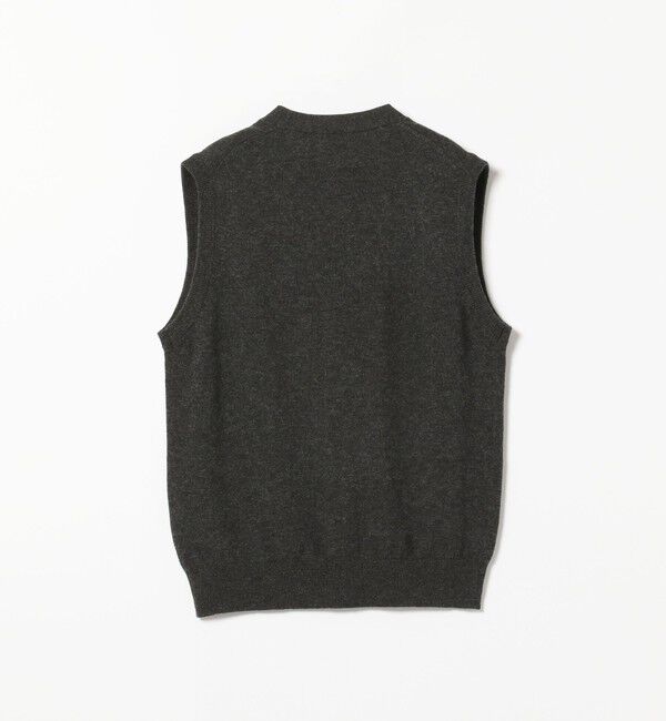 BEAMS PLUS「BEAMS PLUS / Button Knit Vest Solid」|ニット・セーター|