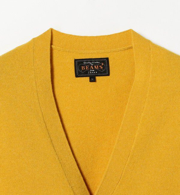 BEAMS PLUS「BEAMS PLUS / Button Knit Vest Solid」|ニット・セーター|