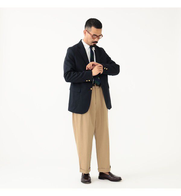 BEAMS PLUS「3B Blazer Combat Wool」|テーラードジャケット|