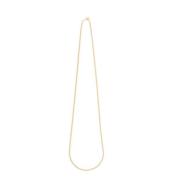BEAMS「BEAMS / ナロー ネックレス ゴールド Silver925」|ネックレス|GOLD