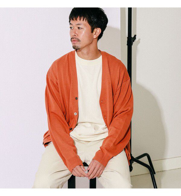 BEAMS「リラックス ソリッド カーディガン」|ニット・セーター|