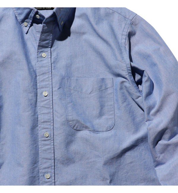 BEAMS PLUS「BEAMS PLUS / アメリカン オックスフォード ボタンダウン シャツ クラシックフィット」|シャツ・ブラウス|