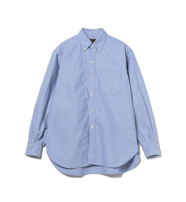 BEAMS PLUS「BEAMS PLUS / アメリカン オックスフォード ボタンダウン シャツ クラシックフィット」|シャツ・ブラウス|