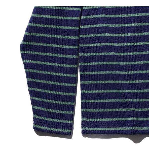 BEAMS PLUS「フライス ストライプ ハイネック」|Tシャツ・カットソー|