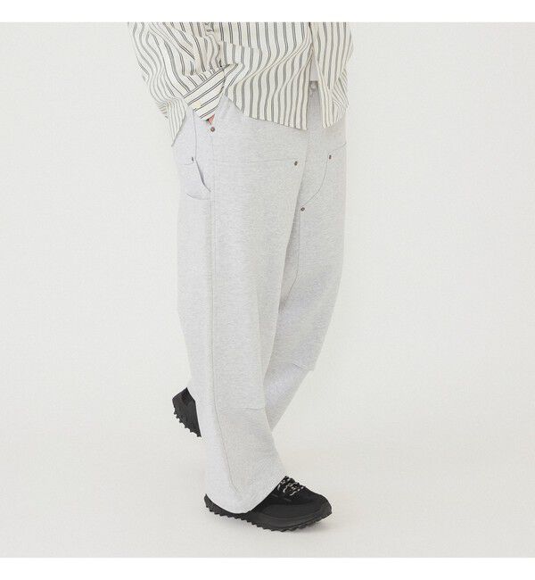 BEAMS「ダブルニースウェットパンツ」|チノ|