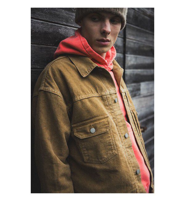BEAMS PLUS「【別注】REMI RELIEF / Trucker Jacket 2nd Type」|ブルゾン・スタジャン|