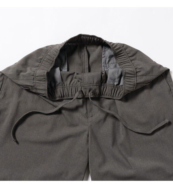 BEAMS「ドライ 2プリーツ イージーパンツ」|チノ|