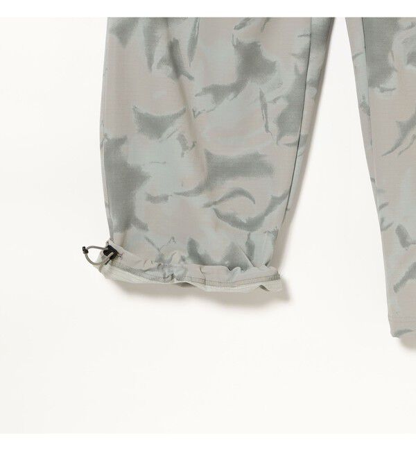 BEAMS「プリント ジップ イージーパンツ」|チノ|