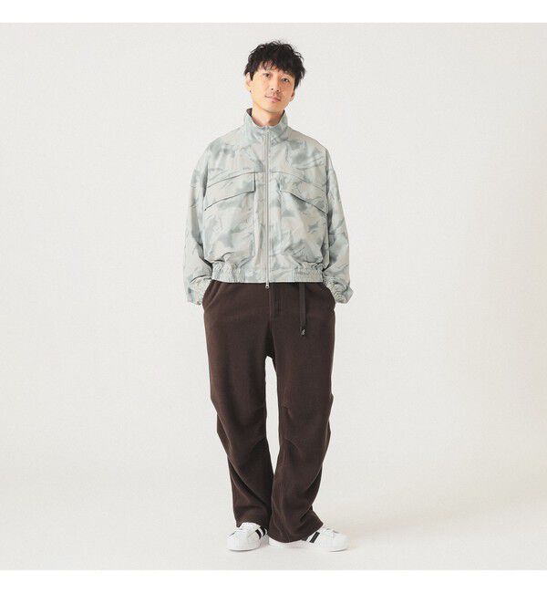BEAMS「【別注】Gramicci / フリース オーバーパンツ」|チノ|