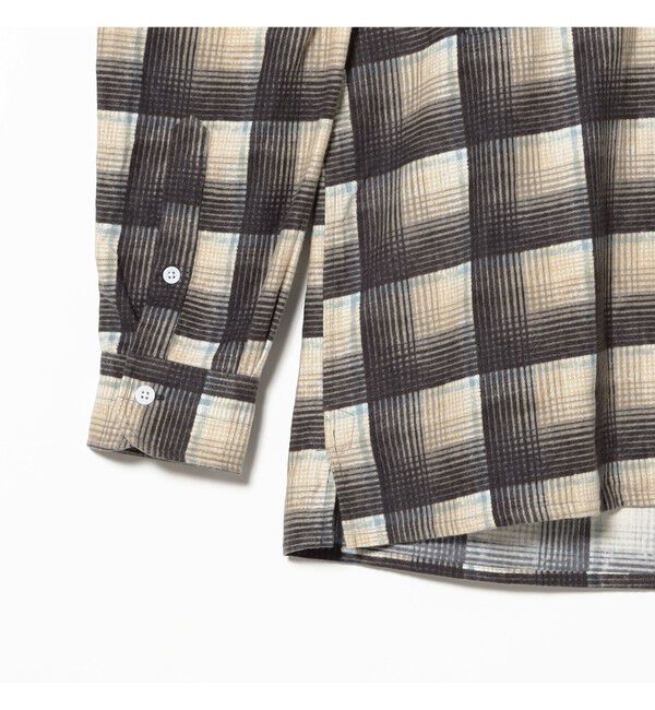 BEAMS PLUS「MOJITO / ABSHINTH SHIRT Bar.2.0 Cotton Flannel Plaid」|シャツ・ブラウス|