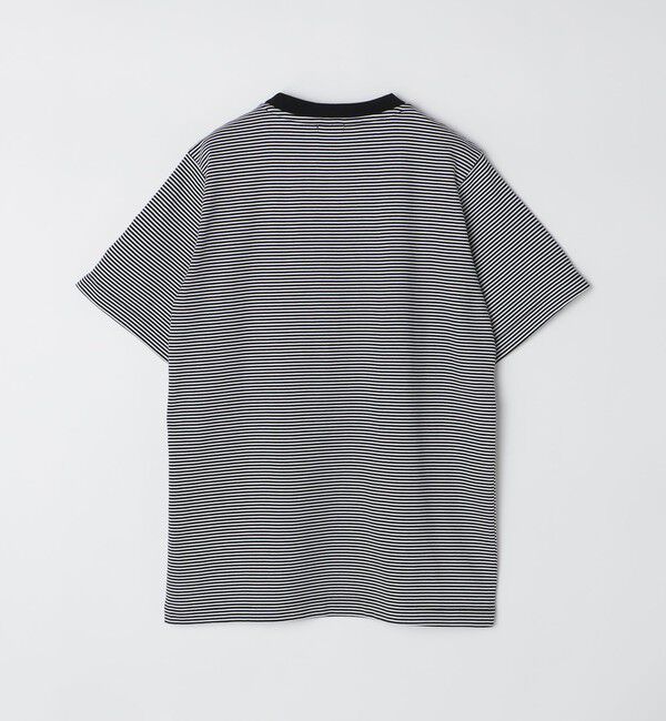 SHIPS「SHIPS: 抗菌・防臭 NANO-FINE（R） ハイゲージ コットン ボーダー  Tシャツ」|Tシャツ・カットソー|