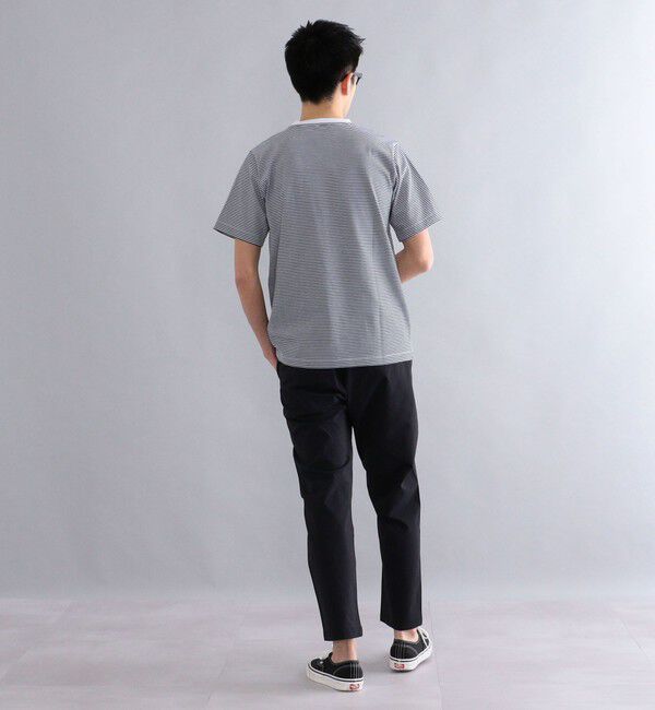 SHIPS「SHIPS: 抗菌・防臭 NANO-FINE（R） ハイゲージ コットン ボーダー  Tシャツ」|Tシャツ・カットソー|