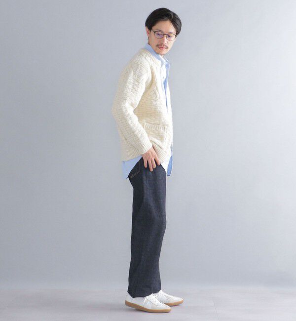 SHIPS「【SHIPS別注】BATONER: スプレッド アラン ジップ カーディガン」|カーディガン|